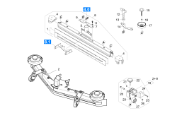 KÄRCHER Professional Ersatzteile Bodenreiniger BR 550 XL PACKAGE 1.067-804.0 Saugbalken