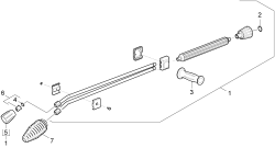 KÄRCHER Professional Ersatzteile Hochdruckreiniger Kaltwasser HD 20/15-4 CAGE PLUS CAMPAIGN 1.367-132.0 Doppelstrahlrohr