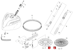 KÄRCHER Ersatzteile Hochdruckreiniger K6.250 / K6.260 WCM (5.971-334.0) 1.167-123.0-BB Flaechenreiniger