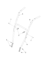 KÄRCHER Professional Ersatzteile Schneefraesen STH 8.66 W  Schubbuegel Einzelteile 1.335-201.0