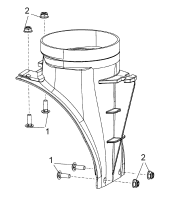 KÄRCHER Professional Ersatzteile Schneefraesen STH 8.66 W  Adapter 1.335-201.0