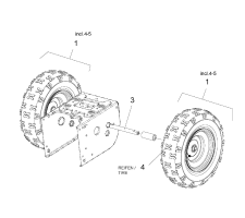 KÄRCHER Professional Ersatzteile Schneefraesen STH 8.66 W  Raeder 1.335-201.0