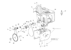 KÄRCHER Professional Ersatzteile Schneefraesen STH 8.66 W  Motor 1.335-201.0