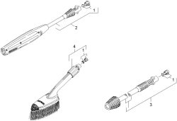 KÄRCHER Ersatzteile Hochdruckreiniger K 3.610 T250 *EU 1.180-114.0-B Strahlrohr