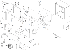 KÄRCHER Professional Ersatzteile Hochdruckreiniger Heisswasser ABS Muenzfernbedienung HDS M-Klasse 2.642-158.0 E-Geraeteschrank Muenzfernbedienung