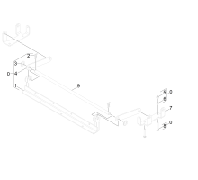 KÄRCHER Professional Ersatzteile Bodenreiniger BR 55/60 W ECO EU 1.384-161.0 UBS Anlenkung lang BR 65/60