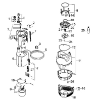 KÄRCHER Ersatzteile Pumpe SDP 14000 LEVEL SENSOR *EU-I 1.645-103.0 Einzelteile