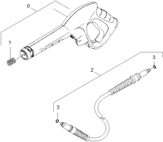 KÄRCHER Ersatzteile Hochdruckreiniger K 4.650 KTM Special Edition *EU 1.180-631.0-B Handspritzpistole