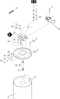KÄRCHER Professional Ersatzteile Hochdruckreiniger Heisswasser HDS 558 C ECO   EU 1.170-601.0 Brennerdeckel