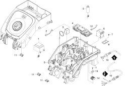 KÄRCHER Professional Ersatzteile Hochdruckreiniger Heisswasser HDS 8/18-4C EU-II 1.174-213.0 E-Geraeteschrank