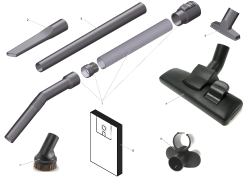 KÄRCHER Professional Ersatzteile Sauger T 8/1 Classic EU 1.527-160.0 Zubehoer