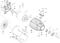KÄRCHER Professional Ersatzteile Hochdruckreiniger Heisswasser HDS 8/17 C EU-II 1.174-314.0 Motor