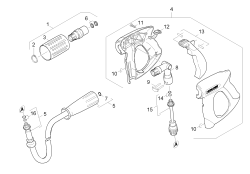 KÄRCHER Professional Ersatzteile Hochdruckreiniger Heisswasser HDS 6/14 C 1.169-211.0 Handspritzpistole