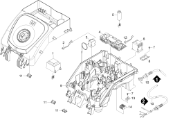 KÄRCHER Professional Ersatzteile Hochdruckreiniger Heisswasser HDS 7/16 C EU-II 1.173-213.0 E-Geraeteschrank