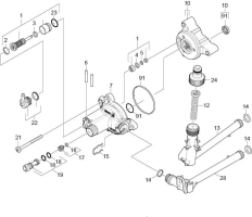 KÄRCHER Ersatzteile Hochdruckreiniger K 7 Premium Home *EU 1.168-608.0-A Zylinderkopf