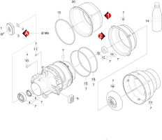 KÄRCHER Ersatzteile Hochdruckreiniger K 7 Premium Home *EU 1.168-608.0-A Motor