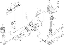 KÄRCHER Ersatzteile Hochdruckreiniger K 7 Car *EU 1.168-505.0-A Zylinderkopf