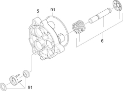 KÄRCHER Ersatzteile Hochdruckreiniger K 7 Home *EU 1.168-506.0-A Kolbenfuehrung