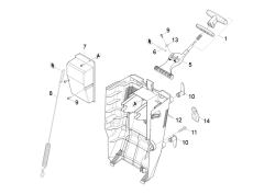 KÄRCHER Professional Ersatzteile Bodenreiniger B 40 1.533-210.2 Abdeckung hinten