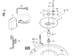 KÄRCHER Professional Ersatzteile Hochdruckreiniger Heisswasser HDS 7/16 C EU-II 1.173-213.0 Brennerdeckel