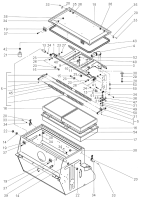 KÄRCHER Professional Ersatzteile Kehrmaschinen KM 130/300 R D  Filterkasten 1.186-120.0