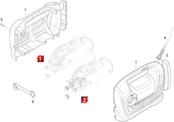 KÄRCHER Ersatzteile Hochdruckreiniger K 2.200 Balcony WB *EU 1.671-803.0-A Gehaeuse