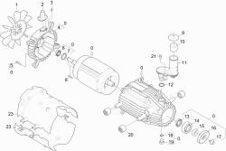 KÄRCHER Professional Ersatzteile Hochdruckreiniger Heisswasser HDS 5/12 C 1.272-211.0 Motor