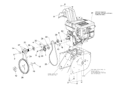 KÄRCHER Professional Ersatzteile Schneefraesen STH 5.56 W  Motor 1.335-101.0