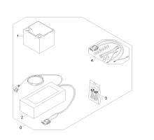 KÄRCHER Professional Ersatzteile Bodenreiniger BD 45/40 W Bp Pack EU 1.533-109.0 Batterie Schnellladeset (2.642-556.0)