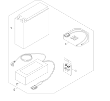 KÄRCHER Professional Ersatzteile Bodenreiniger B 95 RS BP Pack 1.006-121.0 Batterie Schnellladeset (2.642-557.0)