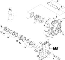 KÄRCHER Professional Ersatzteile Hochdruckreiniger Heisswasser HDS-E 8/16-4 M 36KW EU-I 1.030-262.0 Kolben
