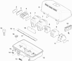 KÄRCHER Professional Ersatzteile Hochdruckreiniger Heisswasser HDS-E 8/16-4 M 36KW EU-I 1.030-262.0 E-Kasten Motor