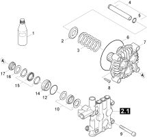 KÄRCHER Professional Ersatzteile Hochdruckreiniger Heisswasser HDS -E 8/16-4 M 36kW  EU-I 1.030-254.0 Kolben