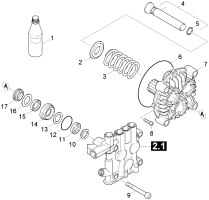 KÄRCHER Professional Ersatzteile Hochdruckreiniger Heisswasser HDS 11/18-4S Basic EU-I 1.071-611.0 Kolben