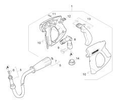 KÄRCHER Professional Ersatzteile Hochdruckreiniger Heisswasser HDS 11/18-4S Basic EU-I 1.071-611.0 Handspritzpistole