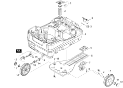 KÄRCHER Professional Ersatzteile Hochdruckreiniger Heisswasser HDS 7/16-4C Basic EU-I 1.174-215.0 Gehaeuse Unterteil