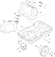 KÄRCHER Professional Ersatzteile Hochdruckreiniger Heisswasser HDS 1295 S ECOEU-II 1.028-308.0 Grundrahmen