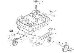 KÄRCHER Professional Ersatzteile Hochdruckreiniger Heisswasser HDS 9/17-4 C Basic EU 1.174-216.0 Gehaeuse Unterteil