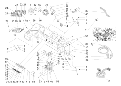KÄRCHER Professional Ersatzteile Kehrmaschinen KM 130/300 R D  Cockpit 1.186-120.0
