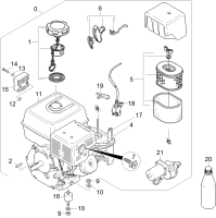 KÄRCHER Professional Ersatzteile Hochdruckreiniger Heisswasser HDS 1000 Be 1.811-937.0 Motor