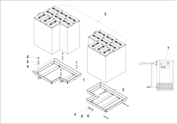 KÄRCHER Professional Ersatzteile Bodenreiniger B 300 RI Bp Pack + SB right 9.301-014.0 Batterie