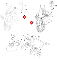 KÄRCHER Professional Ersatzteile Sauger CV 60/2 RS Bp Pack 1.011-028.0 Anhebung Seitenbesen