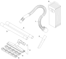 KÄRCHER Ersatzteile Nasstrockensauger WD 5.800 Ecologic *EU-II 1.347-861.0 Zubehoer