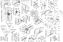 KÄRCHER Professional Ersatzteile Kehrmaschinen KM 170/600 R D  Hydraulik-Schema 1.186-127.0