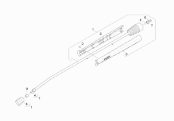 KÄRCHER Professional Ersatzteile Hochdruckreiniger Kaltwasser HD 6/16-4M Classic EU 1.524-115.0 Strahlrohr