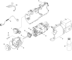 KÄRCHER Ersatzteile Hochdruckreiniger K 3.82 MD plus VPS T250 *EU 1.950-118.0-A Motor