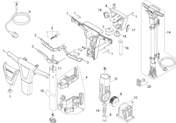 KÄRCHER Professional Ersatzteile Bodenreiniger BDS 43/DUO C EU 1.291-217.0 Schubbuegel