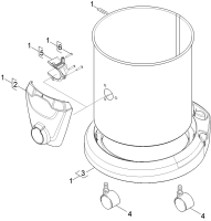 KÄRCHER Ersatzteile Trockensauger AD 3 Premium *EU-II 1.629-662.0 Behaelter