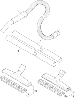 KÄRCHER Ersatzteile Trockensauger AD 3 *EU-I 1.629-665.0 Zubehoer