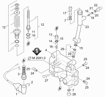 KÄRCHER Professional Ersatzteile Hochdruckreiniger Kaltwasser HD 4.5/32-4 S Eb 1.286-112.0 Zylinderkopf